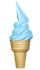 Айсберг-Баббл-гам смесь для мягкого мороженого